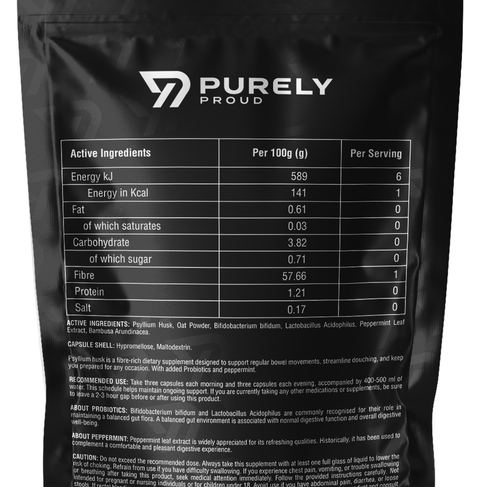 Purely Proud - GAME ON Fibre-Rich Dietary Supplement (90 Capsules)