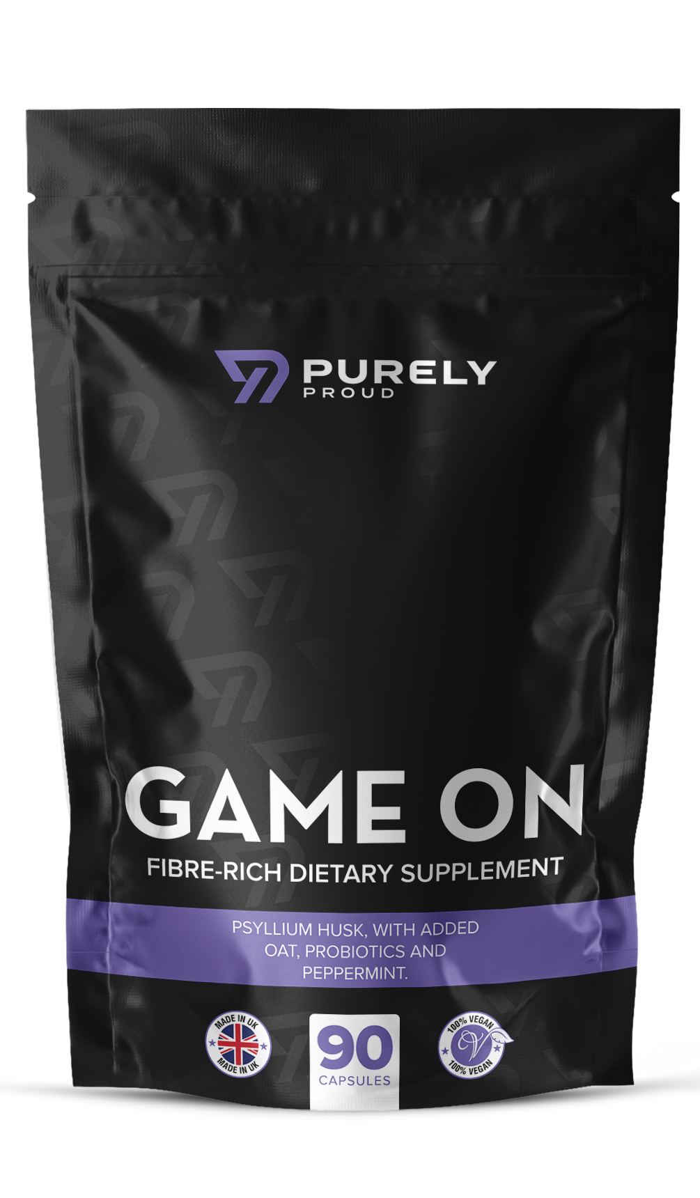 Purely Proud - GAME ON Fibre-Rich Dietary Supplement (90 Capsules)